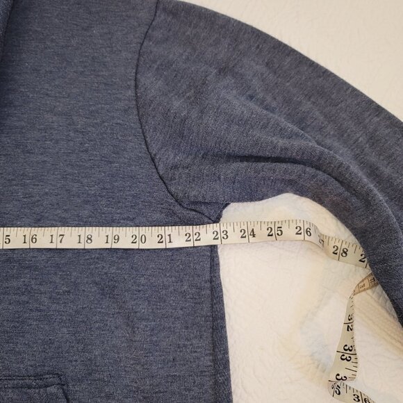 621. Victory HP Long Sleeve Hoodie Blue Sz M - Picture 3 of 7